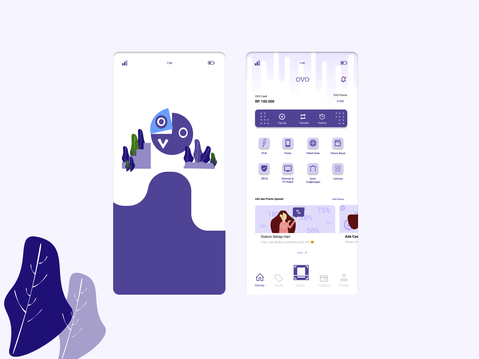 OVO (Redesign) by Arrsyaila Nur Azizah on Dribbble