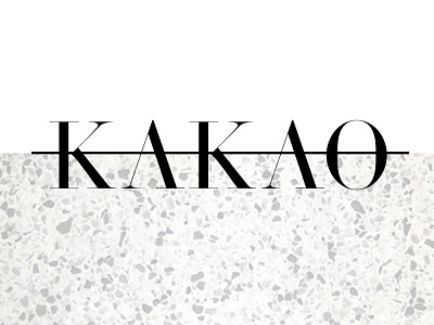 studio KAKAO architecture branding design logo product studio typography