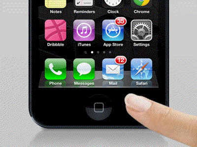 The Swipe (.gif) animation gif ios iphone