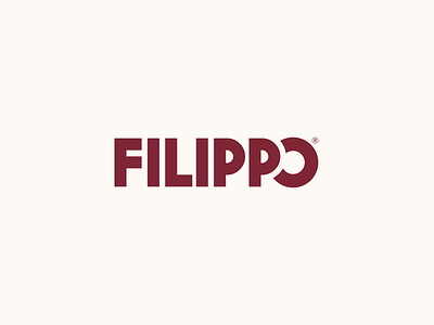 Filippo donuts® — Logotype / Identity branding identity lettermark logo logodesign logotype typography vector wordmark