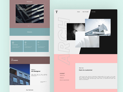 Architecture Web design