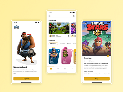 Gaming App - Discover & play