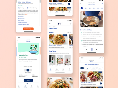 Blue Apron - Meal delivery service redesign