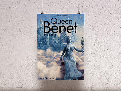 Queen Benet design identity manipulation poster queen snow