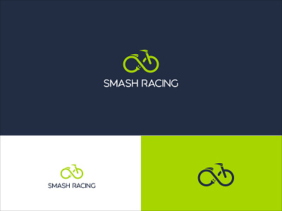 Smash Racing brand brandauxin branding circle custom design electric flat icon illustration leaf minimal modern race racing racing car racing logo speed typography vector