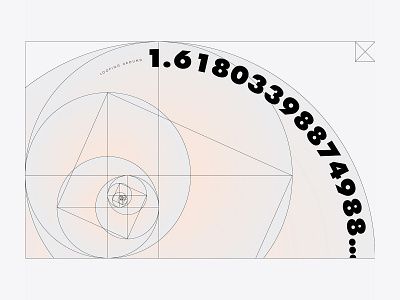 Looping around design editorial golden ratio goldenratio inspiration layout poster print type typography