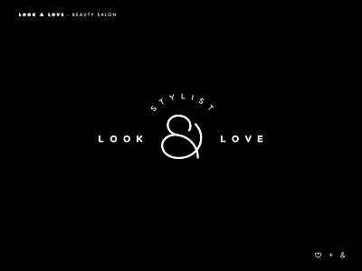 Look & Love logo branding brands design golden ratio goldenratio inspiration layout logo logotype type typography