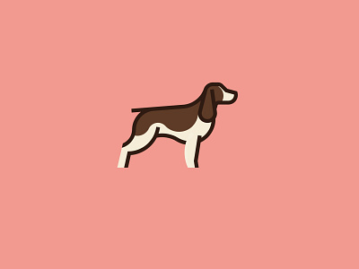 English Springer Spaniel. brands design golden ratio goldenratio inspiration layout logo logotype type typography