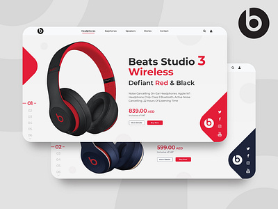 Beats Website Redesigned