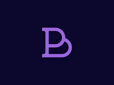 B adobe illustrator b letter brand brand design brand identity branddesign branding branding design brandingdesign isologo lettermark logo logomark logos logotype logotypes purple