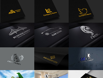 logo design auto mobil logo branding business card cleaning logo creative logo feminine logo logo design luxury minimalist logo minimalist logo t shirt design