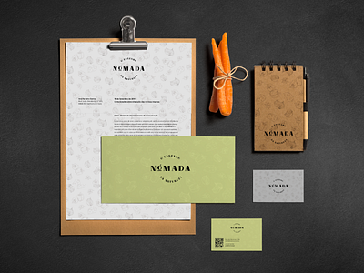 Nómada - Branding branding design food illustration logo traditional