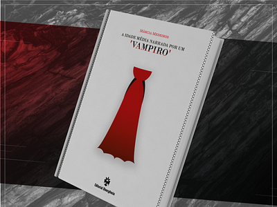 A Idade Média Narrada por um Vampiro book design editorial design flat design illustration minimalist