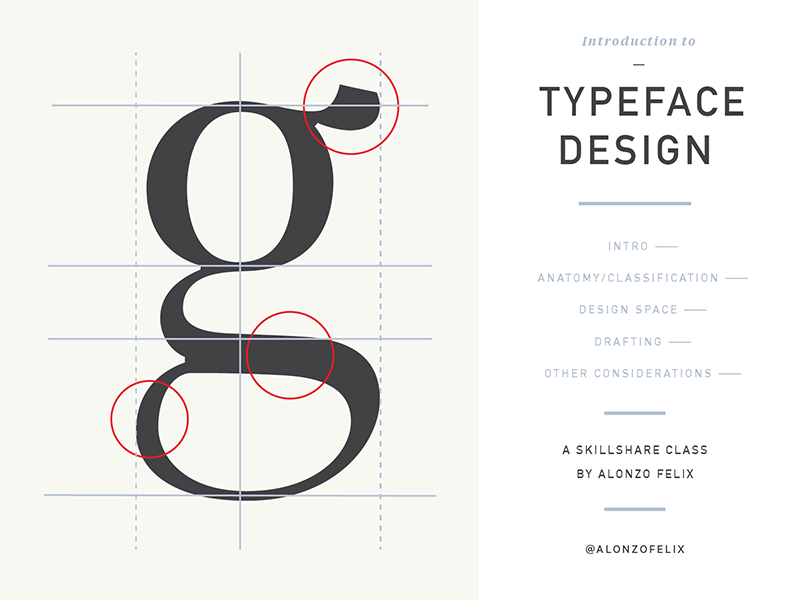 Dribbble 021 skillshare class typeface typeface design font letters