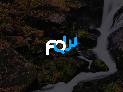 flow mark flow fluid logo mark water wave