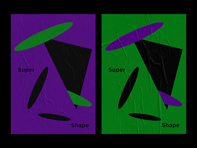 Super Shape Geometry Daily Poster