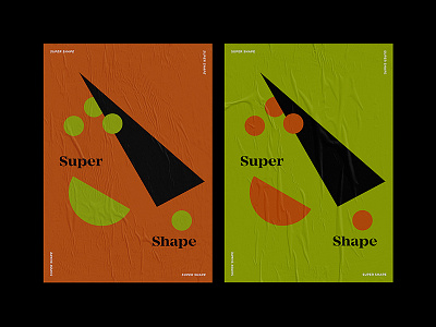 Super Shape Geometry Daily Poster