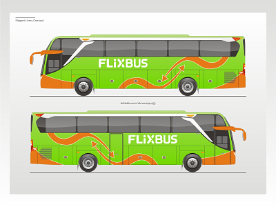 Flixbus - Livery Exploration bus bus livery bus wrap europe flixbus livery transportation wrap