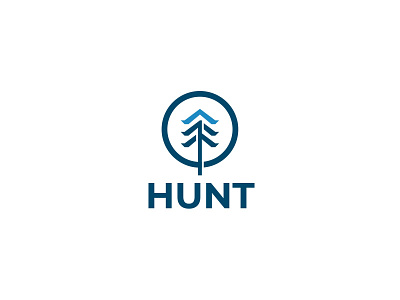 HUNT activity brand forest jungle modern outdoor outdoor activity simple tree