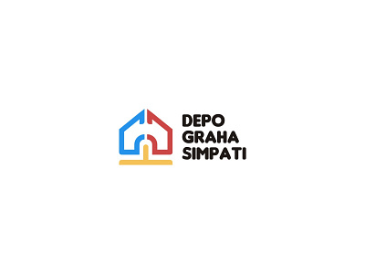 LOGO DGS DEPO GRAHA SIMPATI brand branding builder building business concept design developer identity logo logomark logotype modern real estate