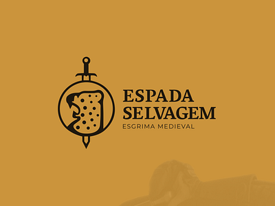 Espada Selvagem brand branding design goldenratio