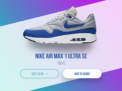Dailyui 012 Single Product air max daily ui nike page product product page shadow ultra
