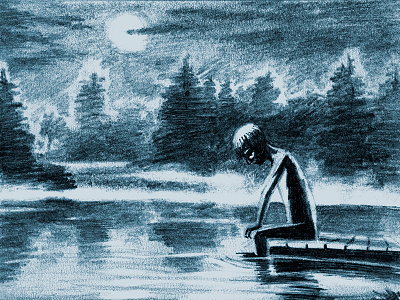 Lakeside illustration