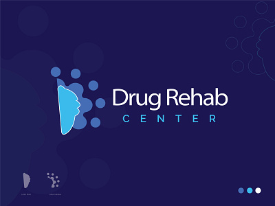 Drug Rehab center logo design 3d animation graphic design logo motion graphics ui