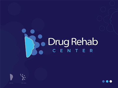 Drug Rehab center logo design