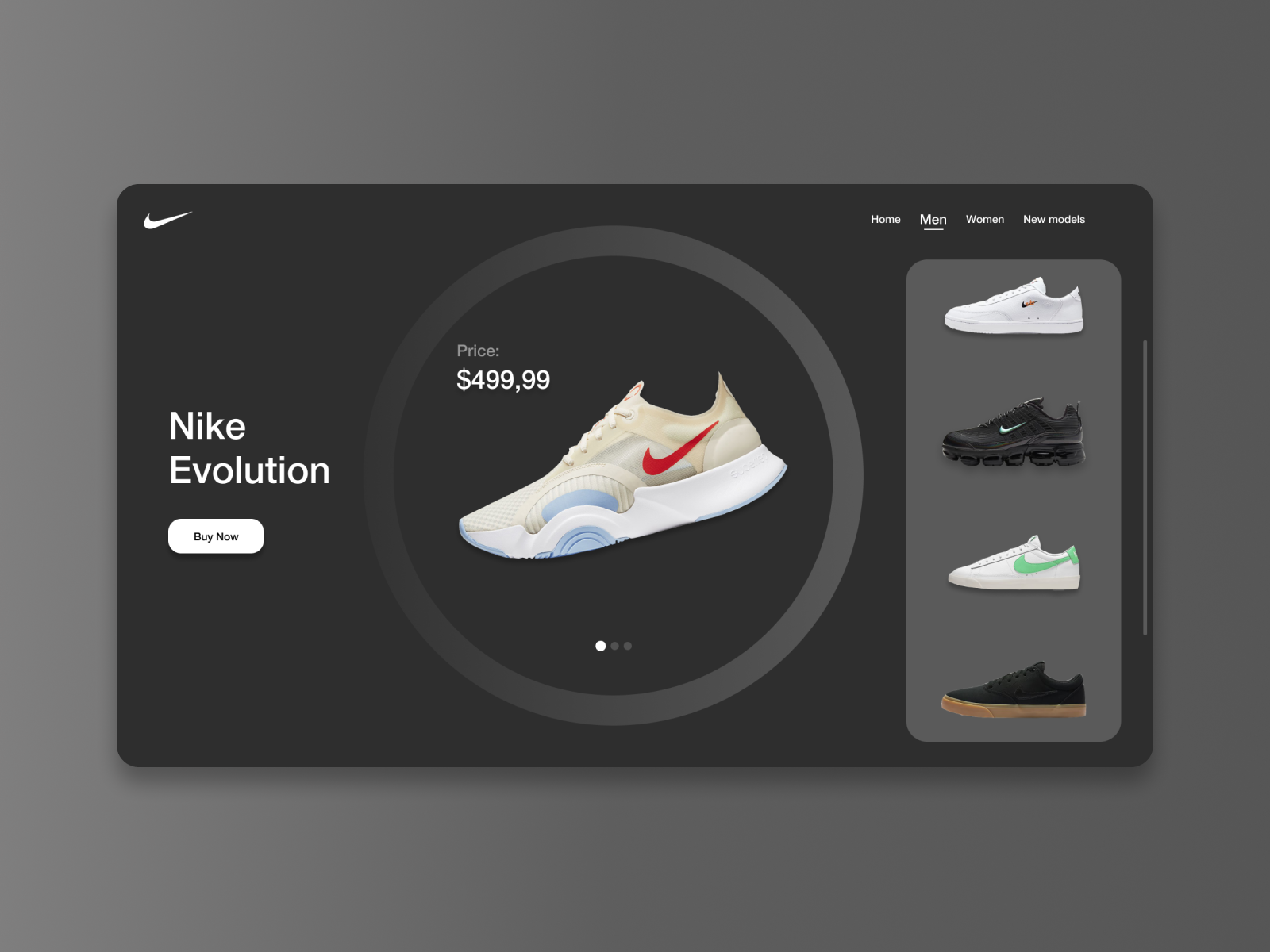 Купи найк сайт. Nike site.