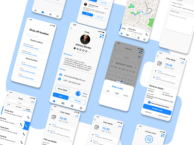 Delivery packages - App Design