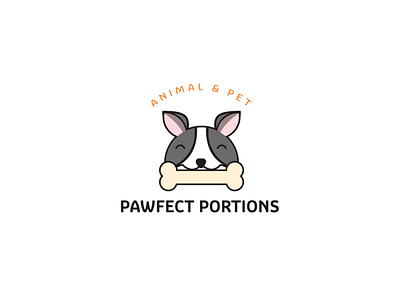 Logo Design_Pawfect Portion branding design logodesign logotype