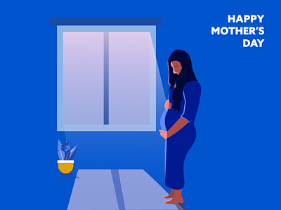 Mother's Day Illustration 3 artwork illustration motherhood mothers day mothersday