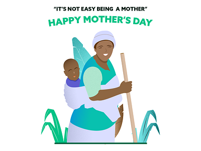 Mother's Day Illustration artwork illustration mother mothers day