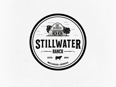 STILLWATER RANCH LOGO agriculture logo logo logo design logotype