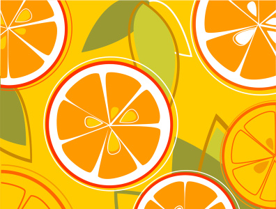 Do You See Vitamin C? Summer, Orange, Lime, Yellow Fresh
