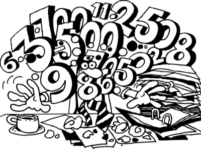 What Numbers? Crunch Em All Day. NO I AM NOT Num-Numb-Number Nut banners black and white cartoon illustration design dribbble best shot hand sketched illustration lab212.com newspaper illustration numbers rebound typography typography design vector