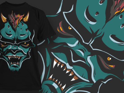 El Diablo Verde. Custom Graphics for T-shirt Design Factory amazing label banners best design design dribbble best shot fashion brand fireart high end illustration illustrator rebound shopify store sketch spreadshirt tattoo art top ux ui designer tshirt art typography vector vector art