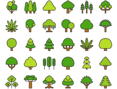 Plant A Tree Project (custom art/ trees for member badges)