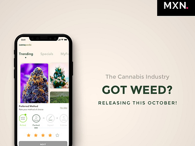 Weed App activityfeed california marijuana ui uidesign uiux weed