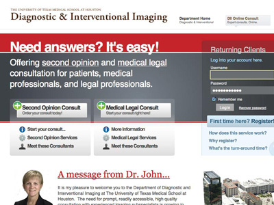 DII Online Consult healthcare online consult website wordpress