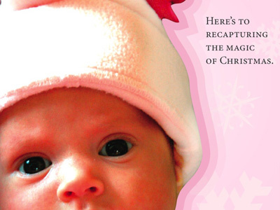 Christmas Card 2005 - front 2005 christmas card photography postcard print