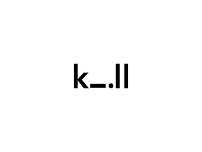 Kill affinity affinitydesigner branding design die kill killed mark minimal typography vector word wordmark