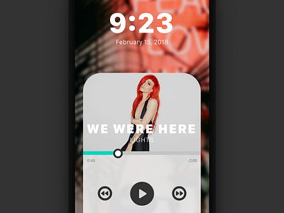 Music android app ios mobile mockup ui ux visual wireframes