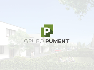 Grupo Pument brand branding logo real estate