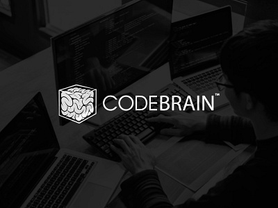 CodeBrain brain brand branding code codebrain coding develop developer developers logo logotype