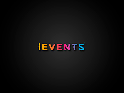 iEvents brand branding events logo logotype