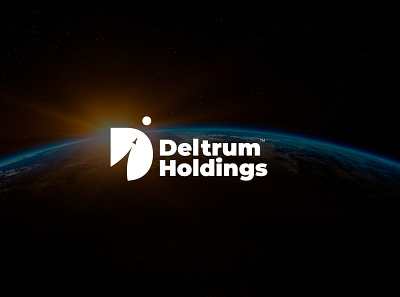 Deltrum Holdings brand branding deltrum deltrum holdings holdings logo logotype space