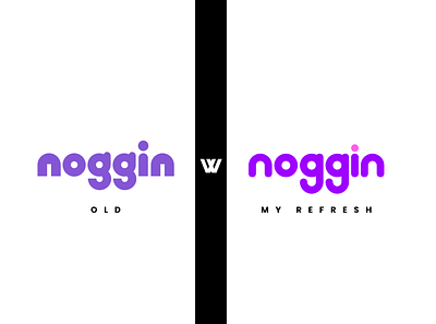 Noggin Refresh branding design logo nickelodeon noggin