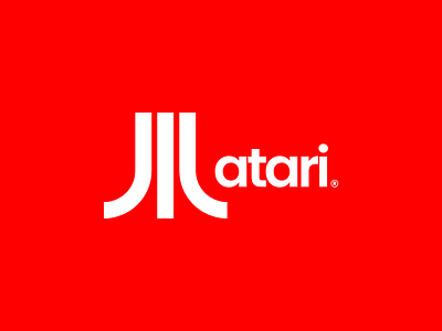 Modernized Atari atari branding design logo rebranding
